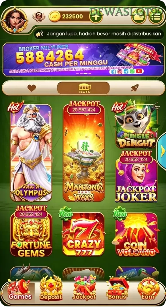 Screenshot Cai Shen168 nomor 2
